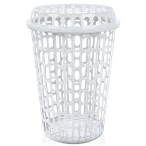 Cesto telado  60 Litros Branco