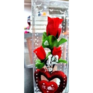 Enfeite Flor Com Coração