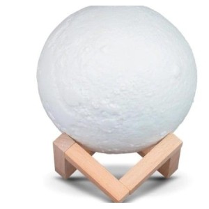 Luminaria  Lua de Plastico 10 Cm