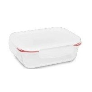 Pote Hermetico de Vidro Retangular 620 Ml