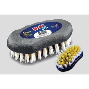 Escova Oval Plastica