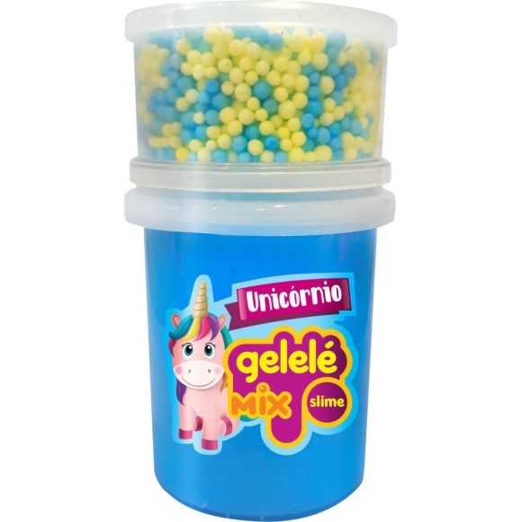 Gelele Slime Mix Surpresa Unicornio