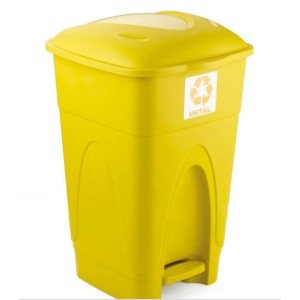 Lixeira Seletiva 65 Litros Com Pedal