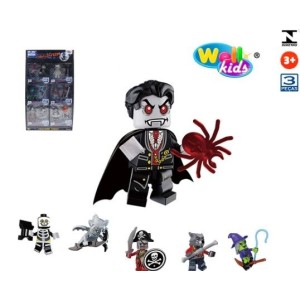Boneco  De  Montar Play Box Halloween  Sortidos  3 Peças