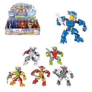 Boneco  Guerreiro  De  Montar  Play  Box High  Tech  Sortido  2 Peças