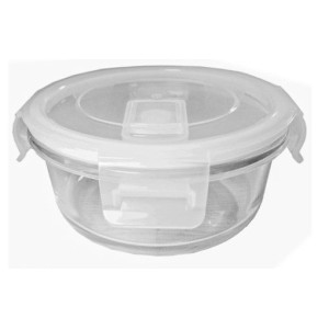 Pote Hermético  Redondo 845 Ml Vidro