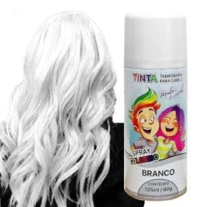 Tinta  Temporaria  De Cabelo   - 150 ML, 80G  Branco