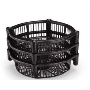 Organizador Vertical  Preto  3 Andares Eco Flow