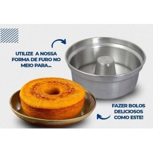 Forma de Bolo N° 24 Polido