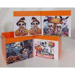 Porta Doce Halloween Sem Tampa