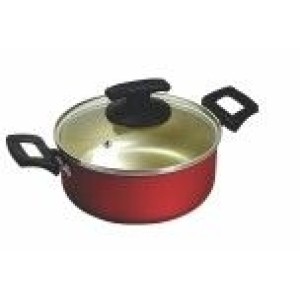 Caçarola Cherry  Cream  n°20 Tampa de Vidro