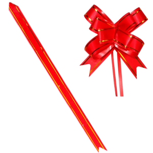 Laço  Facil 10 Peças 12 MM Vermelho Plastico