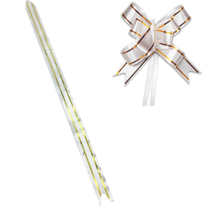 Laço  Facil 10 Peças 18 MM Branco  Plastico