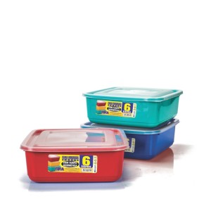 Caixa Quadrada 6 Litros Color