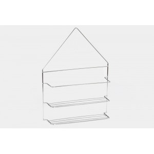 Porta Shampoo Cromado