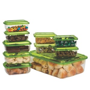 Conjunto com 10 Peças Retangular