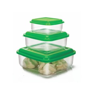 Gold Pote Quadrado PMG Transparente - 270ML / 750ML / 1500ML