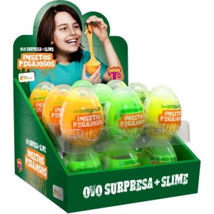 Ovo Surpresa Insetos Pegajosos