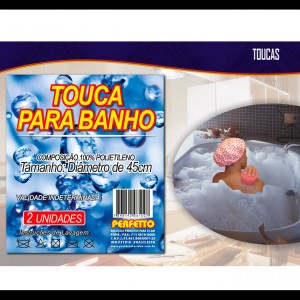 Touca Para Banho Com 2 Unidades