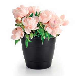 Vaso 26 x 26 Cm Preto