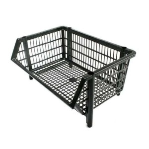 Cesto Empilhável Pequeno Preto