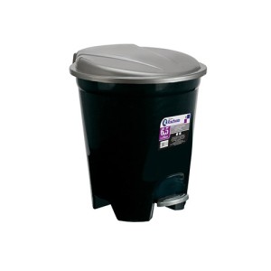 Lixeira Redonda 6,5 Litros com Pedal