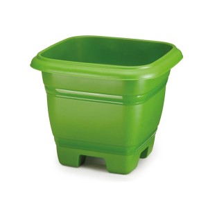 Vaso Quadrado 28 cm Verde
