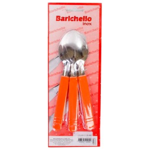 Colher  Com 3 Laranja Cartela