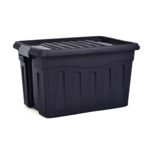 Caixa Organizadora 53 Litros Com Trava e Rodizio