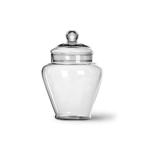 Baleiro Com Tampa Transparente