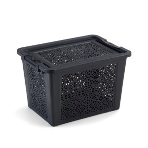 Caixa Mandala  Travas  8,5 Litros Preta