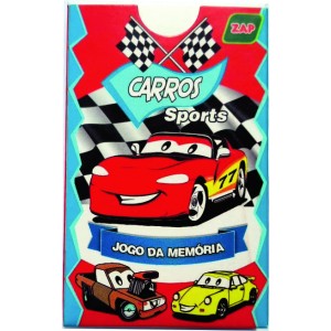 Jogo da Memória Carros Sports