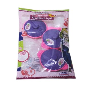 Panelinhas Plastico Com Tampa 3 Peças