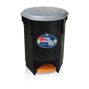 Cesto Com Pedal  Plastico 30 Litros Desmontavél