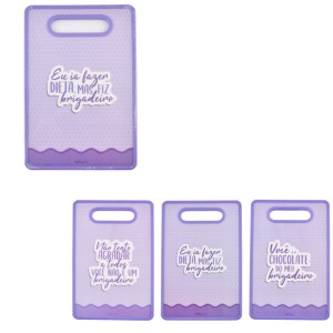 Tabua Plastica Retangular 20 CM X 30 CM Du Chef Choc