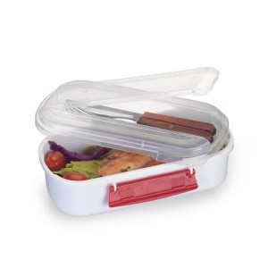 Marmita Com Porta Talheres 715 ML