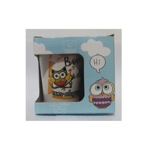 Caneca Tulipa 250 ML  Coruja