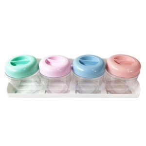 Porta condimento Com 4 Cores Sortidas