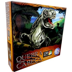 Quebra Cabeça T-Rex 150 Peças Premium