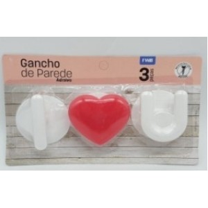 Gancho de Plastico Para Parede