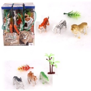 Kit Animais  Selvagens  6 A 10  Peças