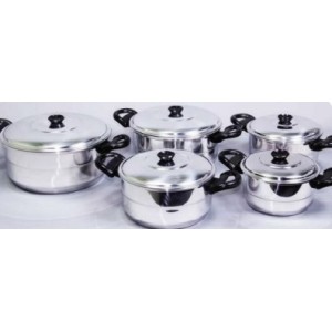 Jogo de Caçarola com 5 Peças Color 14 a 22