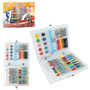 Kit Escolar Com 51 Peças Heroes