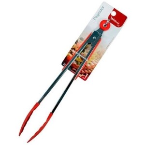 Pegador de Alimentos De Silicone Vermelho  29 Cm