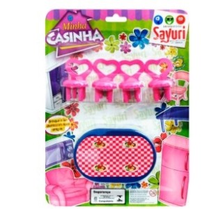 Casa & Cozinha Mesinha Com Cadeiras