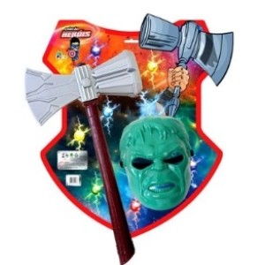 Martelo Trovão e Mascara