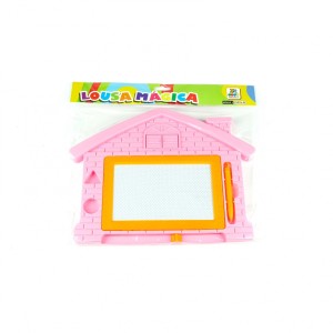 Quadro Magíco De Plastico Casinha