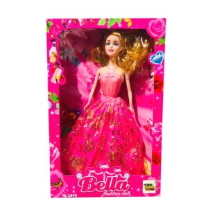 Boneca  De Plastico Bella Fashion Doll