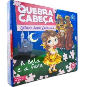 Quebra Cabeça 80 Peças -Branca de Neve-  Premium