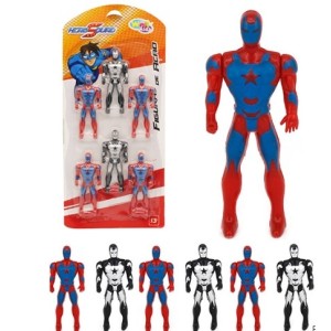 Boneco Hero Squad 6 Peças